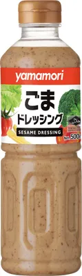 Produktbild von Yamamori Asian Sesamdressing mit gerösteten Sesamsamen 500ml