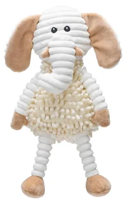Produktbild von Beeztees Hundespielzeug Eco Elefant Oda aus Fleece beige
