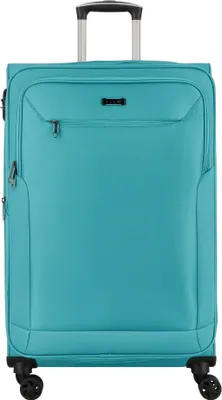 Produktbild von d&n Travel Line 6804 Reisekoffer Trolley 76 cm, erweiterbar, 4 x 360°-Rollen, Volumen 98 l, Farbe Türkis