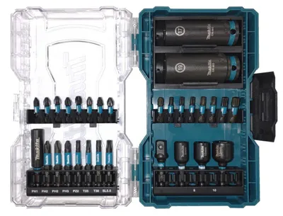 MAKITA Bit-Satz mit Halter Impact Black 30-teilig