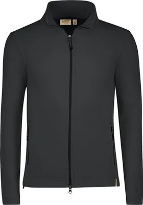 Produktbild von HAKRO Hakro Herren Fleece-Jacke #846 Gr. L anthrazit