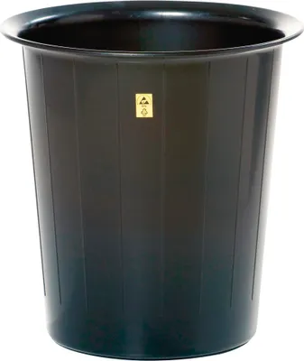 Obrázek produktu pro Odpadkový koš Warmbier, ESD, objem 14 l, Ø 300 mm, 320 mm 5180.850 (odpadkový koš)