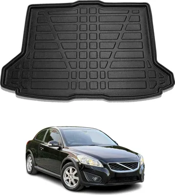 Image de Bac de coffre pour Volvo C30 2006-2013 Caoutchouc TPE noir