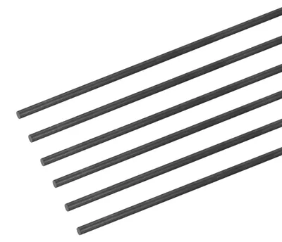 6 Kohlefaserstäbe 3 mm x 300 mm für RC-Flugzeug DIY