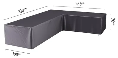 Immagine prodotto di Copertura protettiva AeroCover per salotti a L Copertura protettiva 330x255x100x70 cm