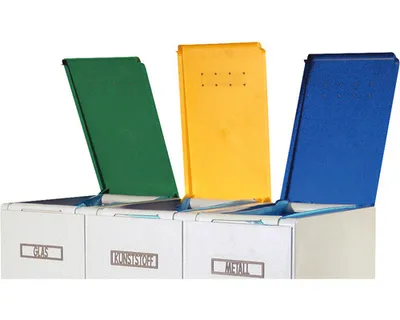 Produktbild von Deckel für Wertstoffmodulsystem 40 l blau