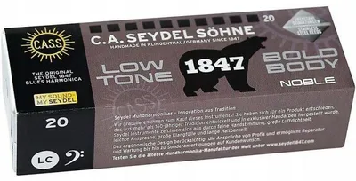 Produktbild von SEYDEL 1847 NOBLE Low LC Mundharmonika