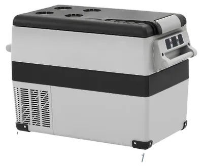 Productafbeelding van Autokoelkast, draagbare koeling, dubbele stroomopties, 45 liter