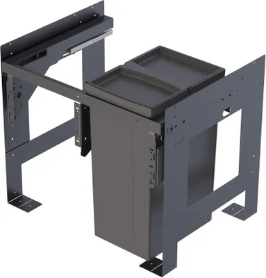 Produktbild von Naber WESCO® Pullboy Soft Fusion 480 K/600-1, Abfallsammelsystem, anthrazit