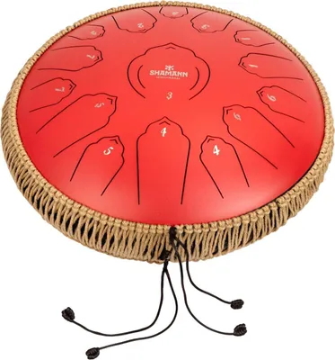Obrázek produktu pro Shamann 14" 15 Notes C Major Red Tongue Drum