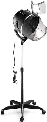 Produktbild von GOPLUS Professionel Trockenhaube, Haartrockner Höhenverstellbar, Haartrockenhaube mit Standfuß, mit Timing-Funktion und Temperaturregelung