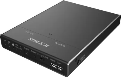 Zdjęcie produktu dla ICY BOX IB-1817M-C31, Obudowa SSD, M.2, PCI Express 3.0, 10 Gbit/s, Połączenie USB, Szary