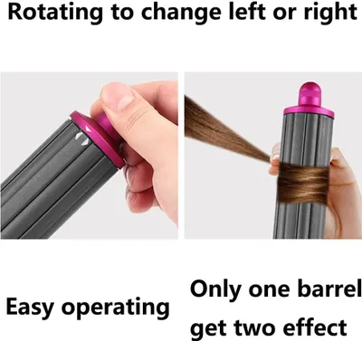 AUEAR Selbsthaftende Lockenwickler – 12 Stück, 24 Mm, Für Locken & Volumen Ohne Hitze