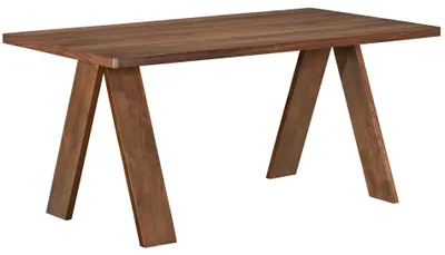 Obrázek produktu pro Selsey Scusly – jídelní stůl 160 x 90 cm, vzhled ořechového dřeva