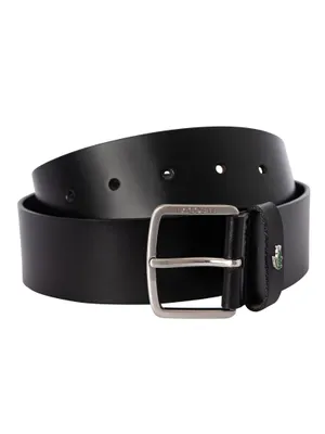 Produktbild von Lacoste Schlichter Ledergürtel, Schwarz L