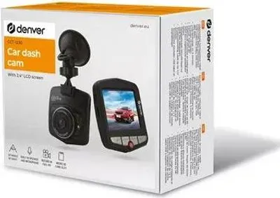 Productafbeelding van Denver CCT-1230, HD, 1280 x 720 pixels, 30 frames per seconde, 5 megapixels, 60° beeldhoek, zwart