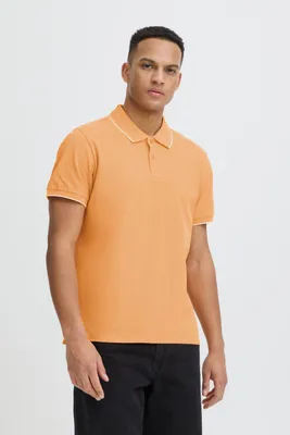 Produktbild von Blend BHEDIN Herren Poloshirt Polohemd Shirt 100% Baumwolle Regular Fit