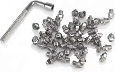 Produktbild von XLC PD-X12 Ersatzpins PD-M09/12/M-14/M19/M-20/M-21, silber (52er Pack)