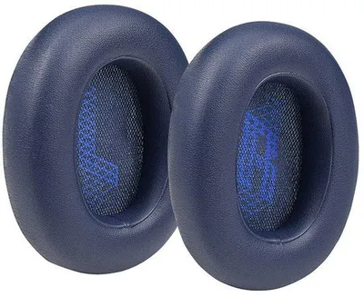 Produktbild von 2 Stuks Kopfpolsterungen Für JBL Live 650BT NC / 660 NC Kopfhörer - Weiches Schaum - Eiweißrein - Dunkelblau