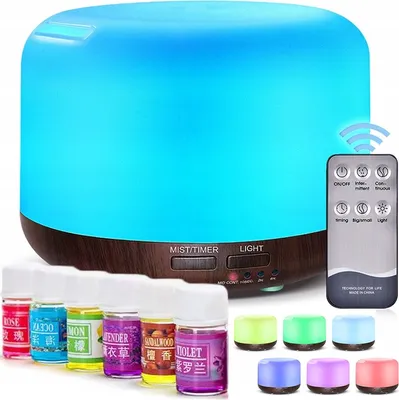 Image de Diffuseur de parfum pour humidificateur 300 ml + 6 parfums