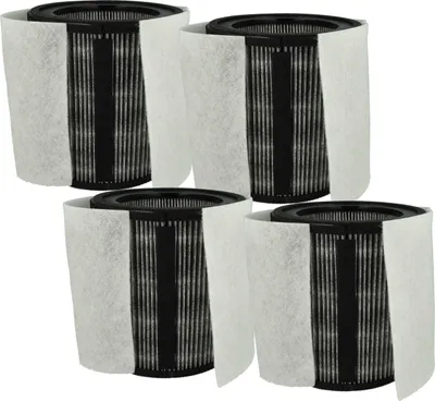 Produktbild von vhbw 4x H12 Filter kompatibel mit Leifheit / Soehnle Airfresh Clean Connect 500 Luftreiniger - Ersatz-Filter