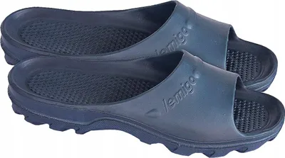 Produktbild von Lemigo EVA-Badepantinen Bari Farbe: navy blau  Größe 41