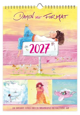 Image de Agenda mensuel pour femme, format 2027