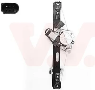Produktbild von VAN WEZEL 0657268 Elektrischer Fensterheber Hinten Rechts für BMW 3 Touring (E91) 3 Limousine (E90)