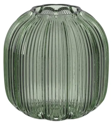 Produktbild von Villeroy & Boch 1173370946, Vase mit runder Form, Glas, Grün, Grün, Tisch, Drinnen