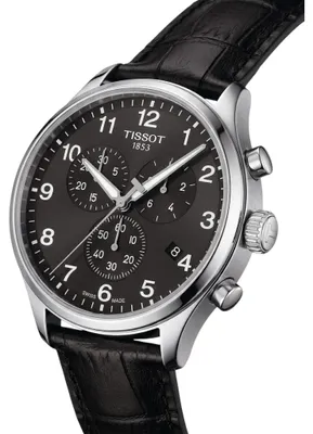 Imagen del producto de Tissot Chrono XL Classic, 45 mm, esfera negra, movimiento de cuarzo
