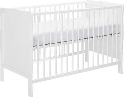 Produktbild von Europe Baby Sarah II Babybett Matt Weiß 60 x 120 cm