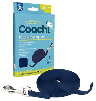 Obrázek produktu pro Výcvikové vodítko pro štěňata Training modré 2,5m COA