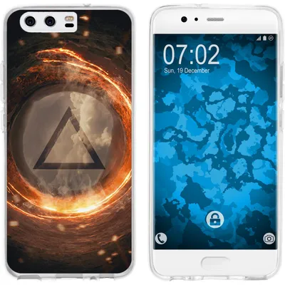 Produktbild von PhoneNatic Case kompatibel mit Huawei P10 Plus Silikon-Hülle Element Feuer M3