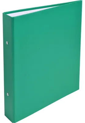 Image de Exacompta 20x Classeur rembordé prolypropylène 2 anneaux 30mm A5 Vert 51073E