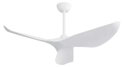 Immagine prodotto di Ventilatore da soffitto AIORBER 28W, pale in ABS, reversibile, con telecomando, 6 impostazioni di velocità, timer, basso rumore, per soggiorno, sala da pranzo, bianco