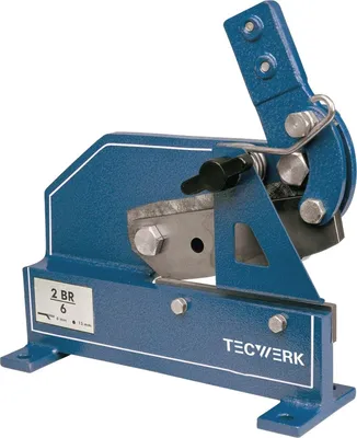 Zdjęcie produktu dla Nożyce do blachy i prętów stalowych 2BR/5, długość ostrza 150 mm, blacha stalowa 50 x 5 mm, pręt stalowy 11 mm