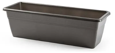 Produktbild von Pflanzgefas anthrazitgrau rechteckig 50 x 17 x 15 cm - Blumenkasten