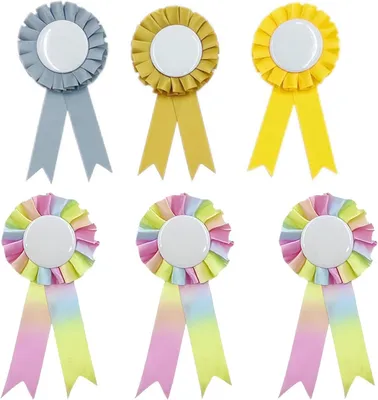 Productafbeelding van Paardrozetten - Set van 6 - Paardenwedstrijden sets