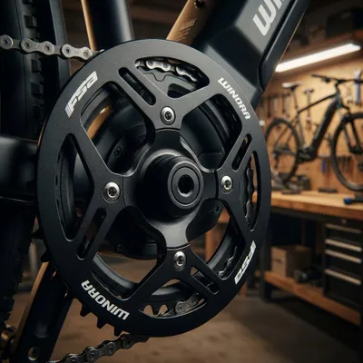 Produktbild von Yamaha Kettenschutzring für Winora 2015 für 48 Zähne FSA 104 Lochkreis.