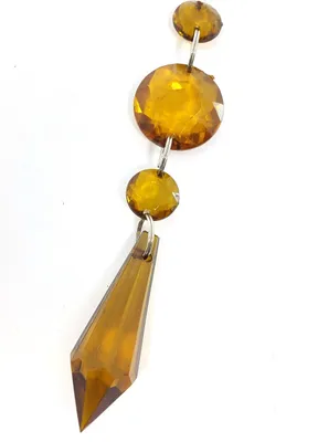 Produktbild von 12 Deko Acryl Anhänger in versch. Farben - Form Diamant