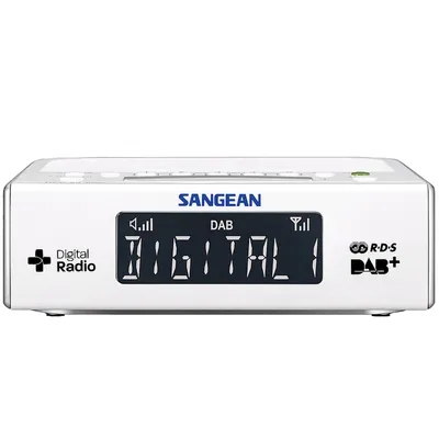 Produktbild von Sangean DCR-89+, Persönlich, Analog & Digital, DAB+, FM, 8 Ohm, LCD, Weiß