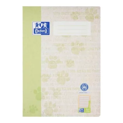 Produktbild von Oxford Schulheft "Recycling" DIN A4 16 Blatt Lineatur 1