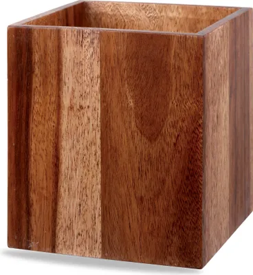 Produktbild von Alchemy Buffetwürfel aus braunem Akazienholz, 18x18x20cm, 2 Stück