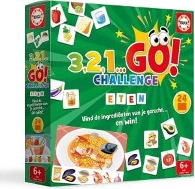 Image de Just Entertainment 321 GO CHALLENGE eten (U) AANBIEDING