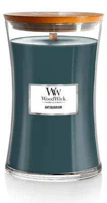 Productafbeelding van WoodWick Antiquarium, Válec, Modrá, Kardemom, Tabak, Hout, 120 uur brandduur, 1 stuk