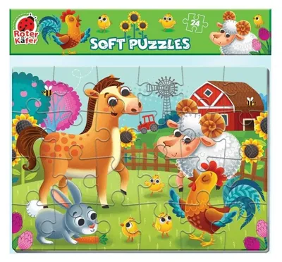 Image de Puzzle en mousse de 24 pièces. Animaux domestiques