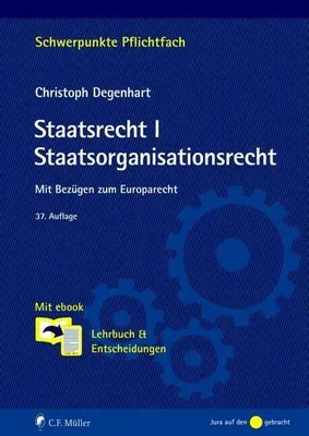 Produktbild von Staatsrecht I. Staatsorganisationsrecht