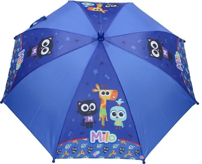 Imagen del producto de Paraguas infantil Milo, diámetro 64 cm, diseño aventurero