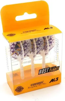 Image de CUESOUL Jeu de fléchettes intégrées et flights standard 3 pièces cristal Boîte cadeau