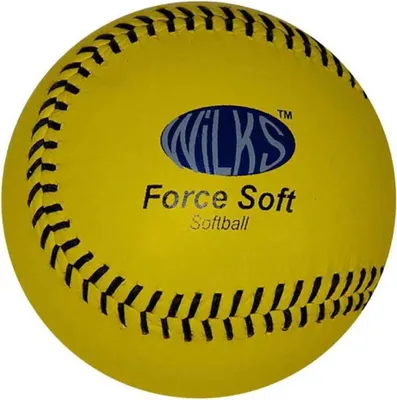 Immagine prodotto di Aresson Softball Ball Wilks Force - Pallone da allenamento in pelle multicolore 11,5 cm